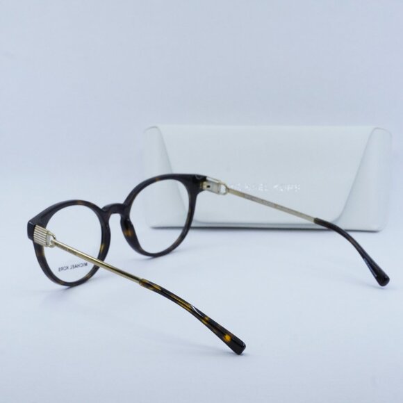 FINAL PRICE NEW MICHAEL KORS KEA MK4048 3293 HAVANA GOLD EYEGLASSES - Picture 9 of 9
